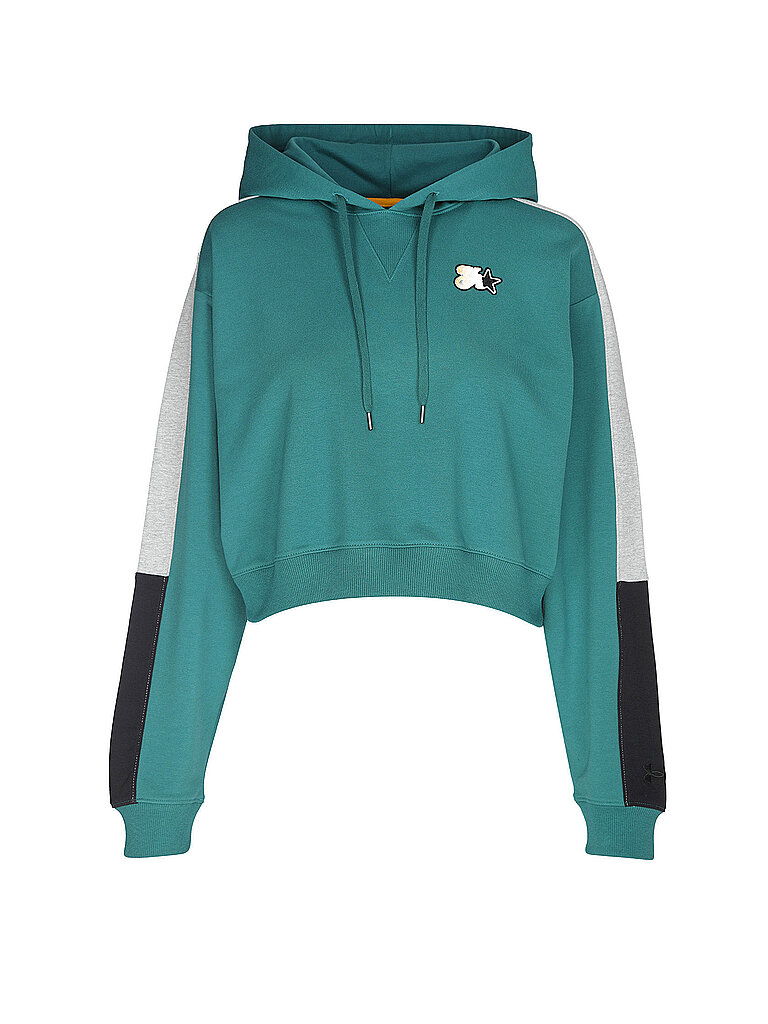 UNDER ARMOUR Damen Hoodie UA Sport Terry Trend dunkelgrün | XS